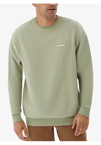Columbia Cs0382 Csc M Gem Columbia Label Crewneck Erkek Sweatshirt Yeşil