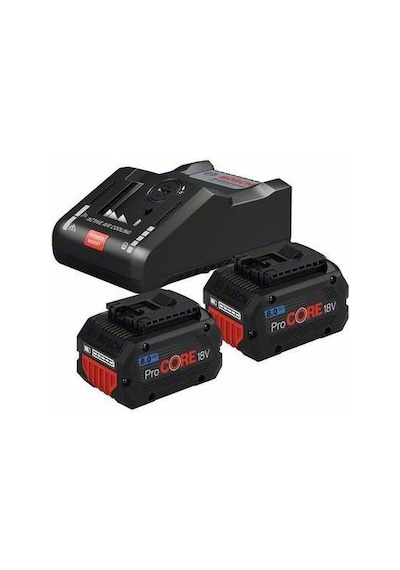 Bosch Professional 2xProcore 18V 8.0AH + GAL 18V-160 C + GCY 42 - 1600A016GP
