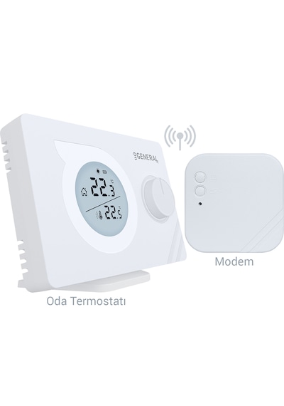General Mitra Ht220s Rf Kablosuz Oda Termostatı