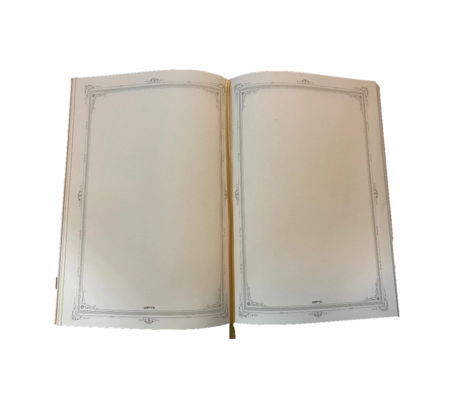 Antıque Iplik Dikiş Sert Kapak 2'li Defter 17x24 112 Yaprak Özel Lacivert-krem