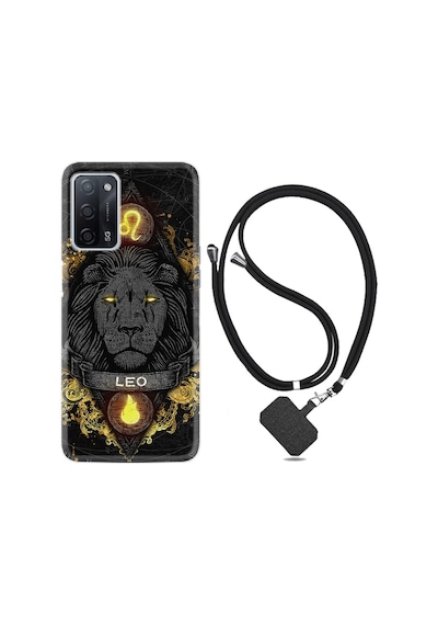Oppo A55 Kılıf Boyun Askılı Leon 1841