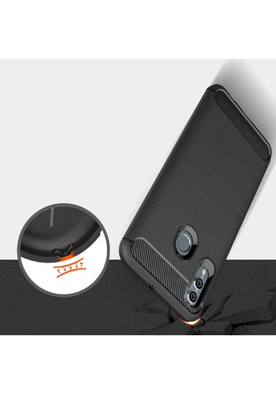 Huawei P Smart 2019 Kılıf Zore Room Silikon Kapak Gri