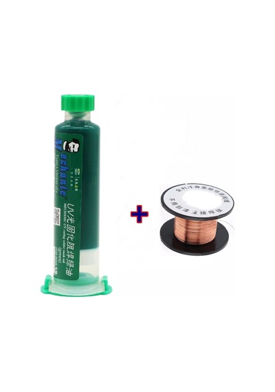 Mechanic Uv Anakart Pcb Bord Lehimleme Yalıtım Boyası 10cc Ve Yol