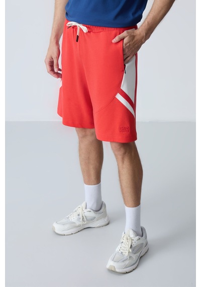 Air Jones Tommy Life Fiesta Pamuklu Kalın Yumuşak Dokulu Standart Fit Basic Erkek Şort - 81281 Kırmızı Air Jones Tommy Life Fiesta Pamuklu Kalın Yumuşak Dokulu Standart Fit Basic Erkek Şort - 81281 Kırmızı