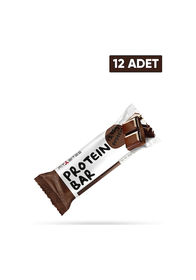 Protein Bar 50 Gram X 12 Adet - Chocolate Çikolata Aromalı