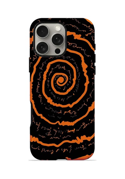Velvoria Valestra Spiral Scream Apple Apple iPhone Uyumlu 16 Pro Max Magsafe Koruma Kılıfı Valestra Magline - Spiral Scream