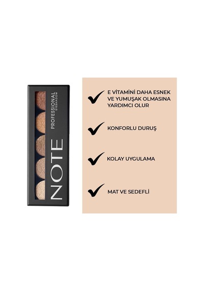 Professional Eyeshadow Mat Ve Işıltılı Toz Göz Far Paleti - 104 Glowing Nudes