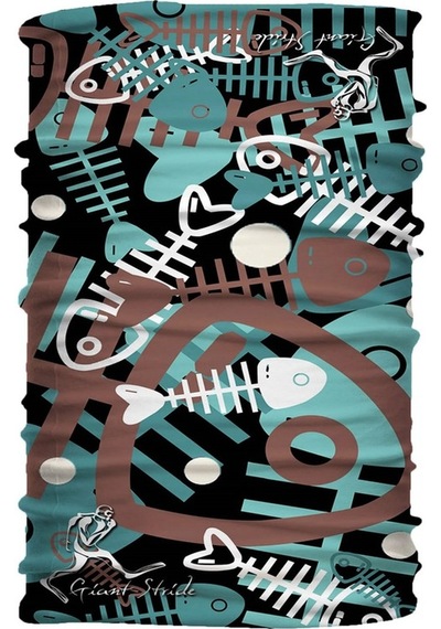 Scuba Tube Fish Bone Green