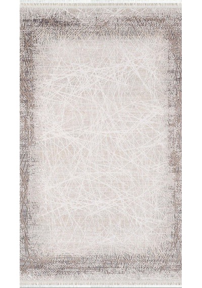 By Özer Halı Bej Renk Kiremit Bordürlü Modern Artemis Halı Barok 02241b Salon Halısı Çok Renkli