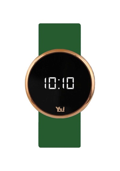 Yw3017 World Dokunmatik Kol Saati Rose Gold