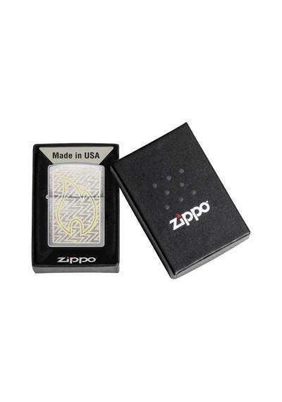 Zippo 200 23fpf Tread Flame Design Çakmak - 48789-109826