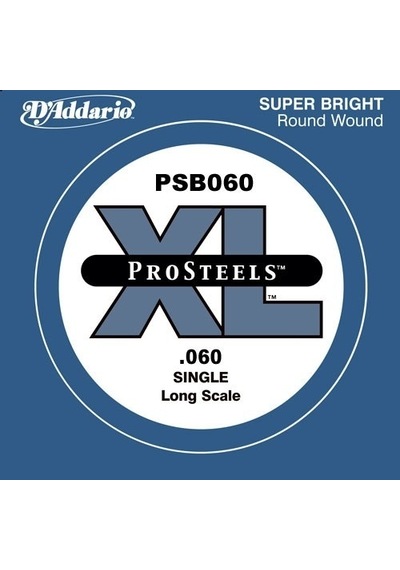 Bas Gitar Tek Tel, Re , Pro Steels, 0.060 Gauge,