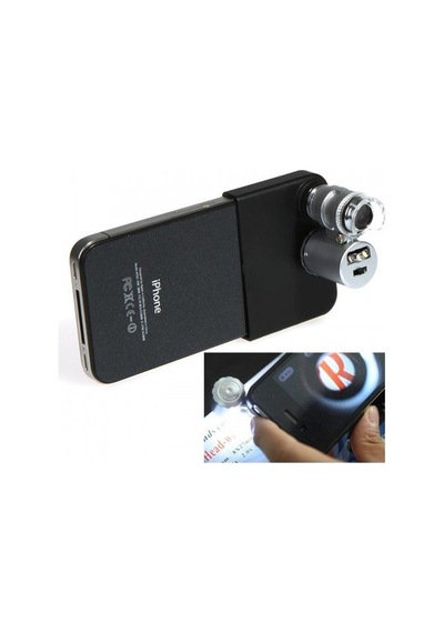 Aksesuar Çeşitleri Küçük Boyutlu -cep Telefonu Mikroskopu 60x Iphone 4 I Çin No: 9882-ip2