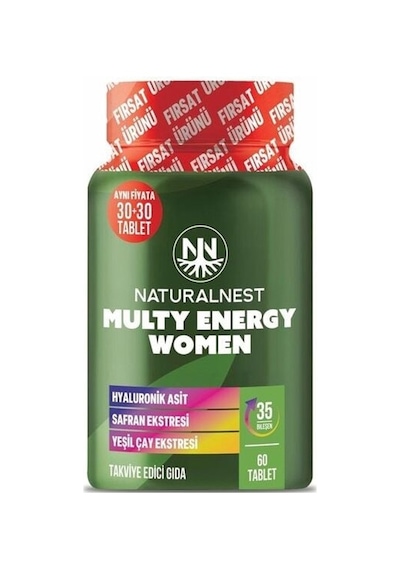 Naturalnest Multivitamin Women 60 Tablet