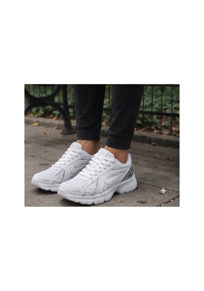 Fıero Mıen Unisex Kadın Erkek Çocuk Garson Boy Rahat Günlük Sneaker Spor Yürüyüş Ayakkabı Beyaz Beyaz