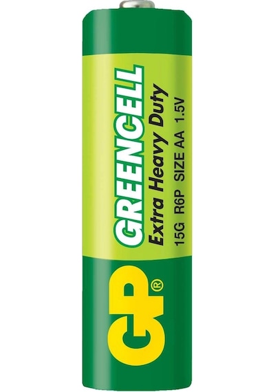 Gp Gp15g Greencell R6 Aa Çinko Kalem Pil 4'lü Shrink