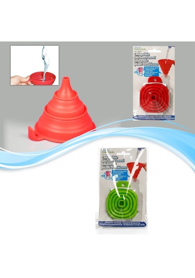 Silicone Folding Funnel Katlanır Huni Bx40