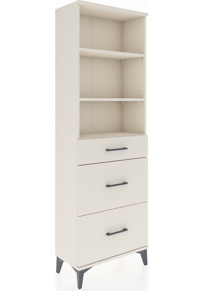 Arges Dolap 3 Raflı 3 Çekmeceli 60x30x182 Aytaşı-aytaşı Aytaşı