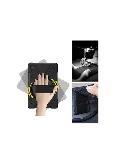 Galaxy Uyumlu Tab S6 Lite P610-P615- P617 Kılıf Kalem Yerli 3 Katmanlı (466220969)