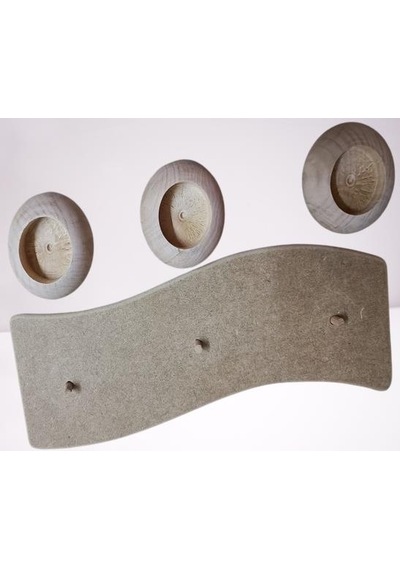 Hobi Adn Dekoratif Mumluk Ahşap Mdf Ham Cnc Kesim 3lü El Yapım