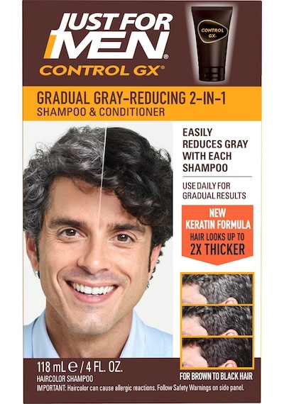 Just For Men Controlgx Gri Saçları Koyulaştıran 2In1 Şampuan 118M