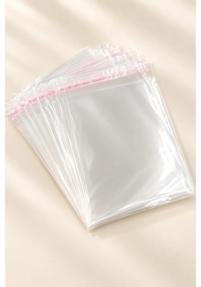 1 Kg 35x50 Opp Poşet / Yapışkanlı Poşet / Yapışkanlı Jelatin Çeyiz Poşeti