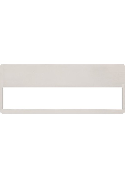 Mapi İsimlik İğneli Gümüş 66X32Mm 1 Adet