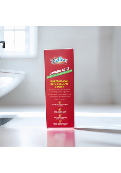 Wellnax Lavabo Açıcı 2x75 G Lavabo Açar, Koku Giderir Kostik İçermez