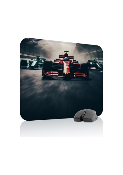 F1 Kaymaz Dikişli Kauçuk Oyuncu Mousepad V1 - 48x40 Xl Gaming Mouse Pad Fare Altlığı