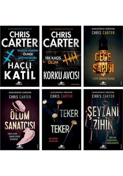 Robert Hunter Serisi 6 Kitap Set Chris Carter Polisiye Ve Gerilim Romanları