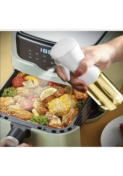 Sprey Yağdanlık Airfryer İçin Yağdanlık Püskürtmeli Sprey Cam Şişe Zeytinyağı Sirke Yağ Püskürtücü Ç Diğer