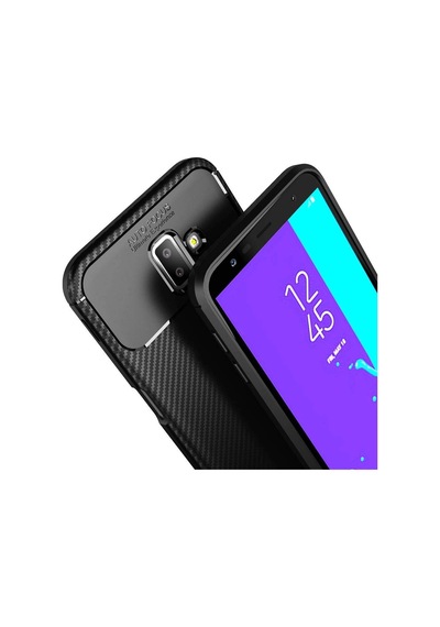 Samsung Galaxy Uyumlu J6 Plus Kilif Karbon Tasarim Negro Silikon Kapak 405262466