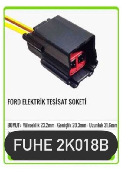 Fhe 2k018b Ford Elektrik Tesisat Soketi