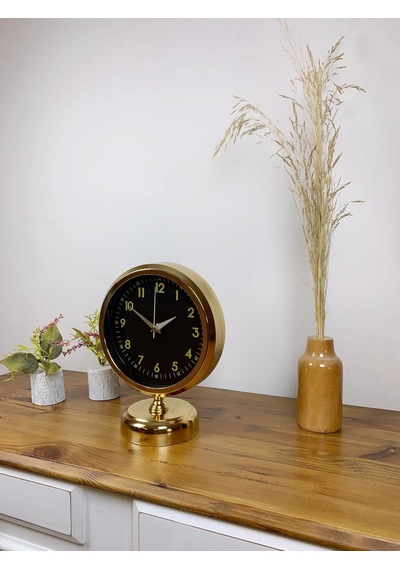 Gold Metal Tokyo Masa Saati 25 20 Cm Renkli