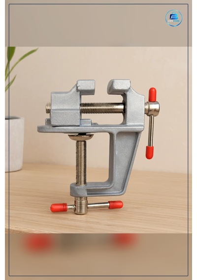Mini Masa Mengene 30 Mm Tezgah Üstü Dökme Demir Gövdeli Çelik Çen