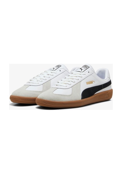 Puma Army Trainer Unisex Beyaz Deri Spor Ayakkabı Beyaz Beyaz