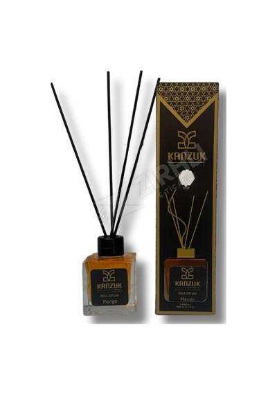 2 Adet Kanzuk Reed Diffuser Mango Bambu Çubuk 100 Ml Diğer