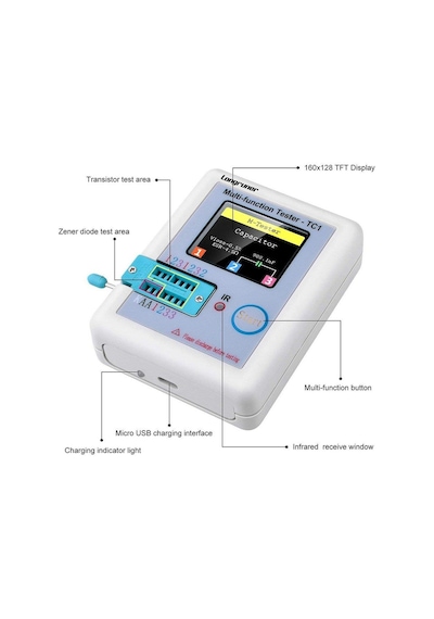 Lcr Tc1 Elektronik Komponent Test Cihazı