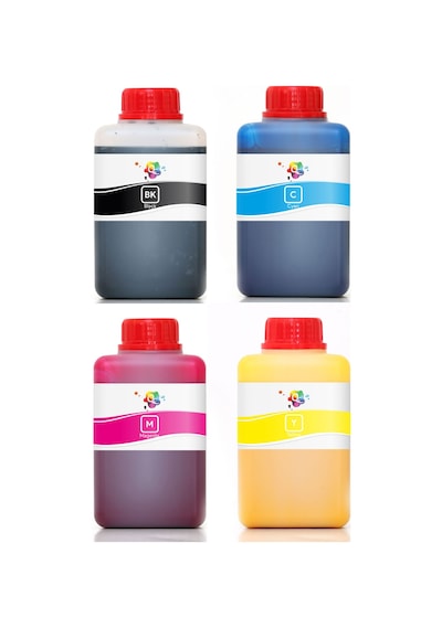 QC HP 970 CN621A HP 971 CN622A CN623A CN624A Kartuş Mürekkep Seti 500ml 4 Renk