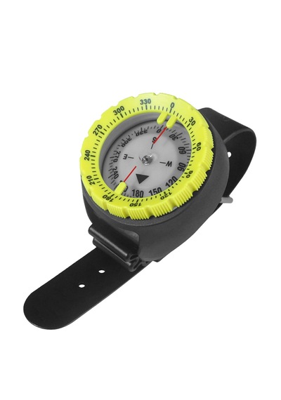 Dalış Pusulası Compass Sarı - Siyah