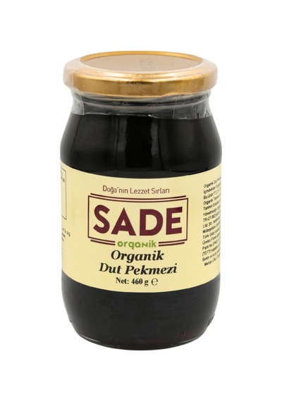 Sade Organik Dut Pekmezi 460 Gr