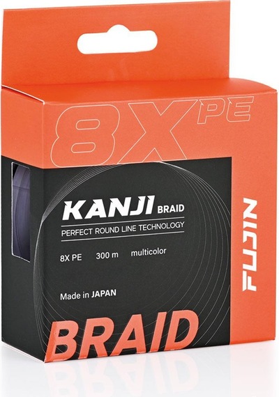 Fujin Kanji 8x 300mt Multi Color Pe Line 0.128 Mm