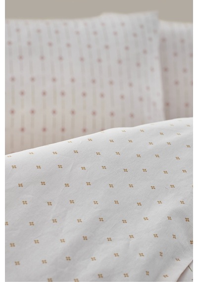Doqu Home Boho Chic Spring Easy Cot-nevresim Takımı-tek-ravel Krem