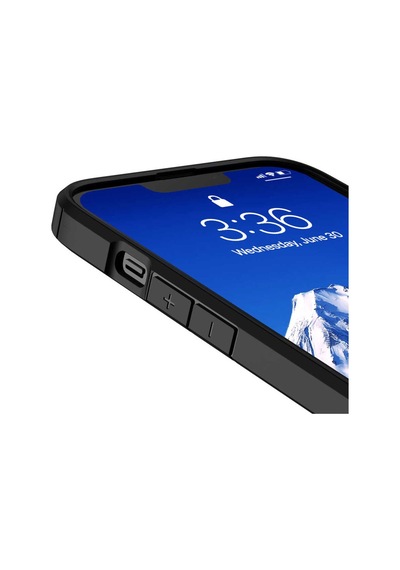 Apple Uyumlu iPhone 13 Pro Kılıf Zore Roll Kenarları Renkli Şeffaf Kılıf