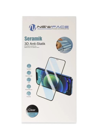 Newface Samsung Galaxy S26 3d Antistatik Seramik Nano Ekran Koruyucu - Siyah