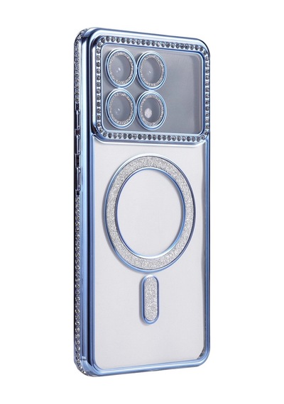 Poco X6 Pro Joke Simli Magneticsafe Kılıf - Mavi İtdark50495