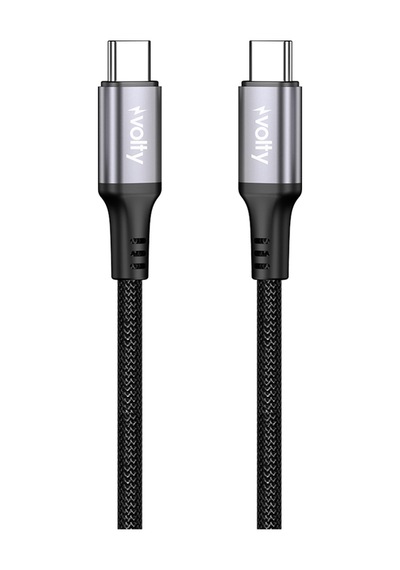 Type C Hızlı Şarj Kablosu Type-c To Type-c, 60w, 480mbps, 2m, Pd, Örgü, Led Ekran V0201010 S
