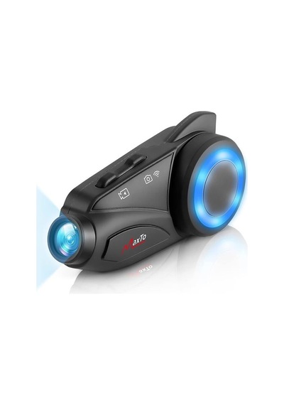 Maxto M3 Kameralı Motosiklet Bluetooth Intercom Kulaklık