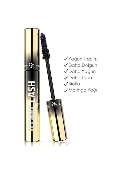 Golden Rose Iconic Lash Intense Black Mascara - Yoğun Siyah Maskara 0