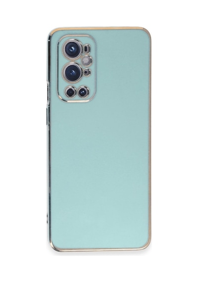 One Plus 9 Pro Kılıf Volet Silikon - Açık Yeşil Bz8683140581343